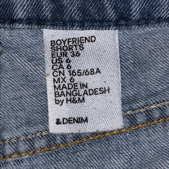 Denim ripped shorts - Picture 4 of 4